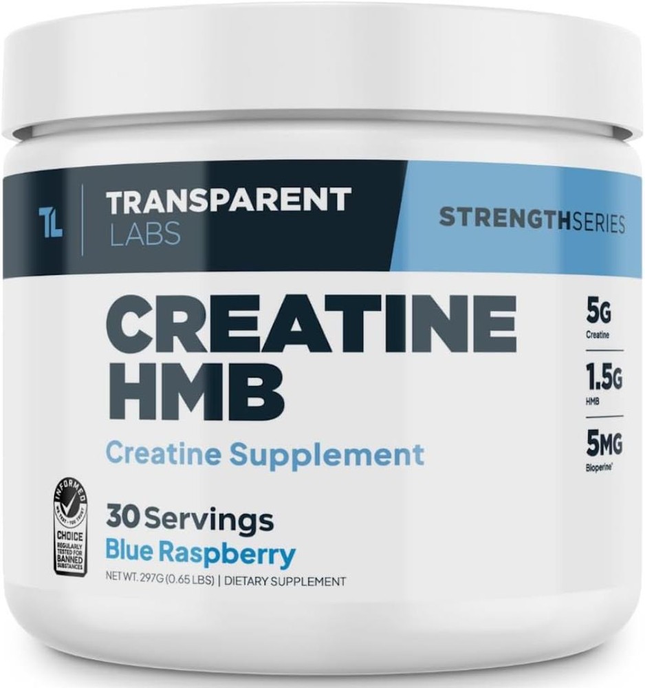 Creatine HMB - Blue Raspberry (0.65 Lbs. / 30 Servings)