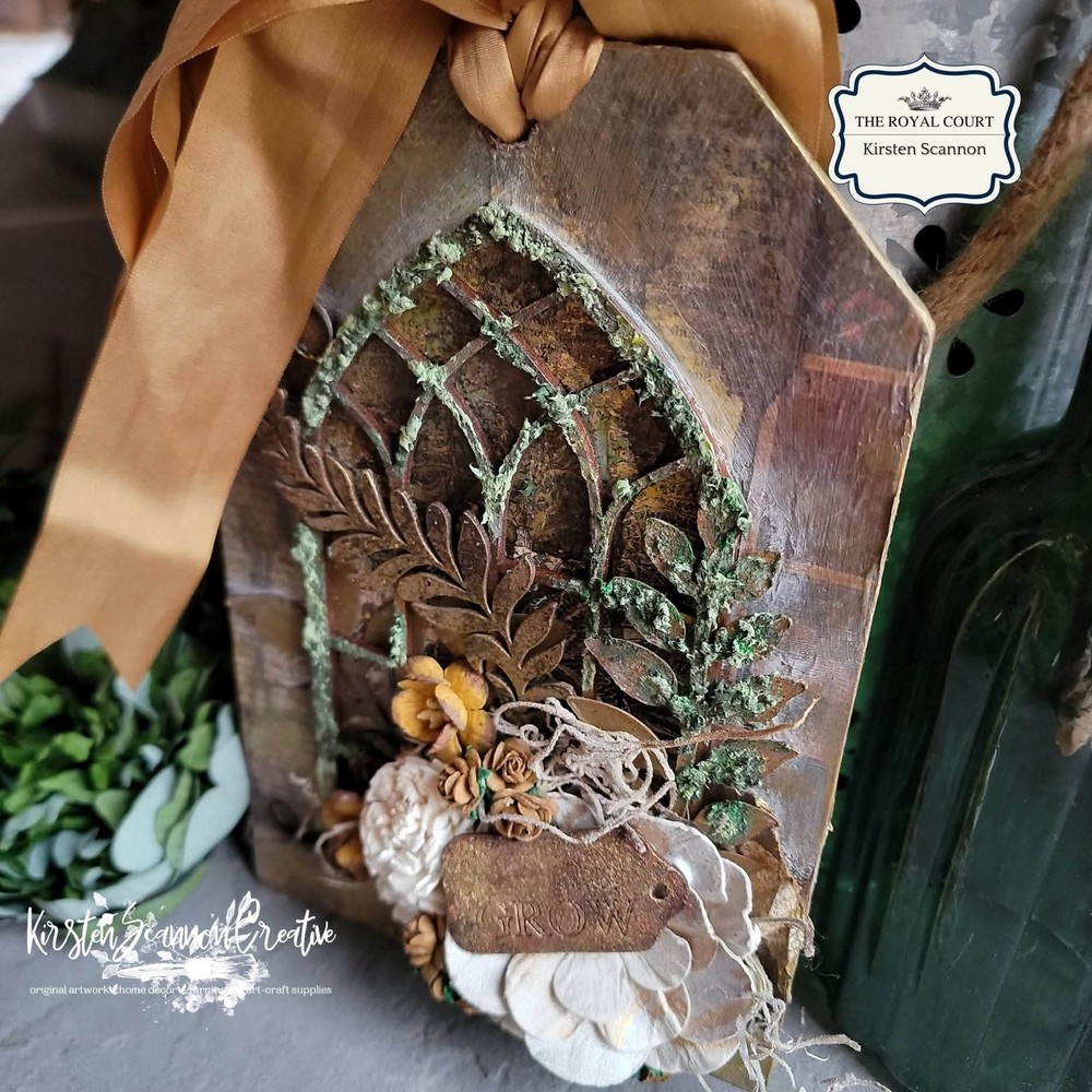 Moss Effect Paste | Light Green 100ml | Pentart | Mixed Media & DIY