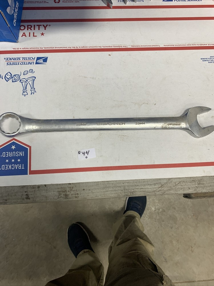 URREA 1233M 33 MM  12-PT COMBINATION WRENCH