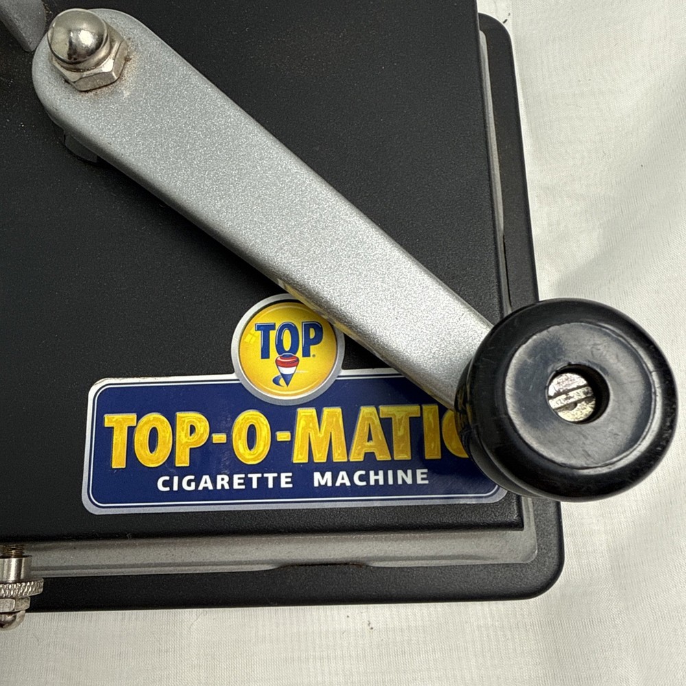 Top-O-Matic Cigarette Rolling Machine - Torn Box w/instructions - Pre-owned
