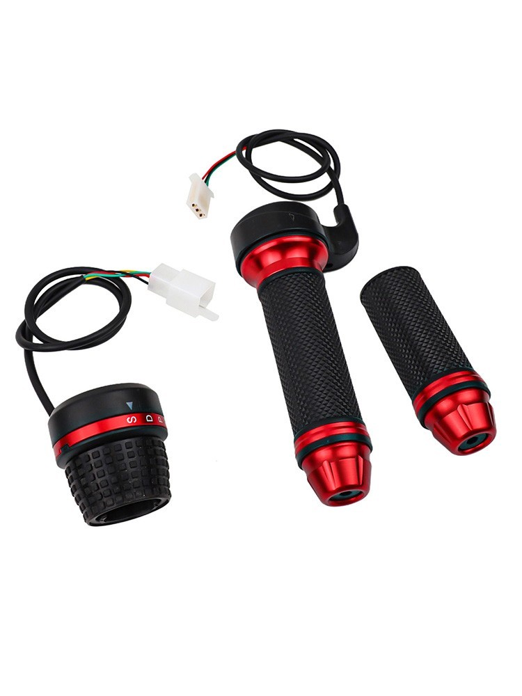 High Compatibility Electric Vehicle Throttle Grip ABS + Rubber Material