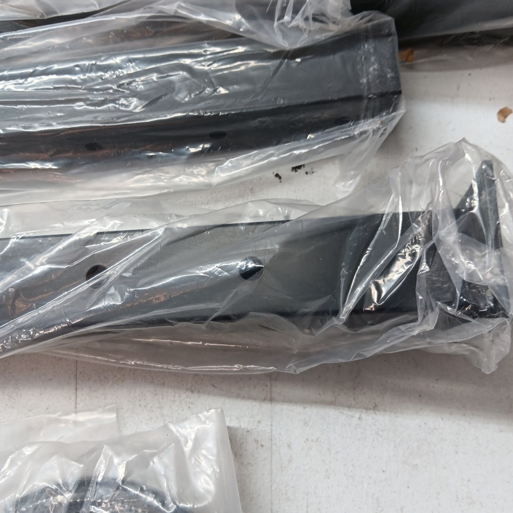 3 Pack Black Stainless Steel Cable Railing Posts with Black SS Cable, 33" Height