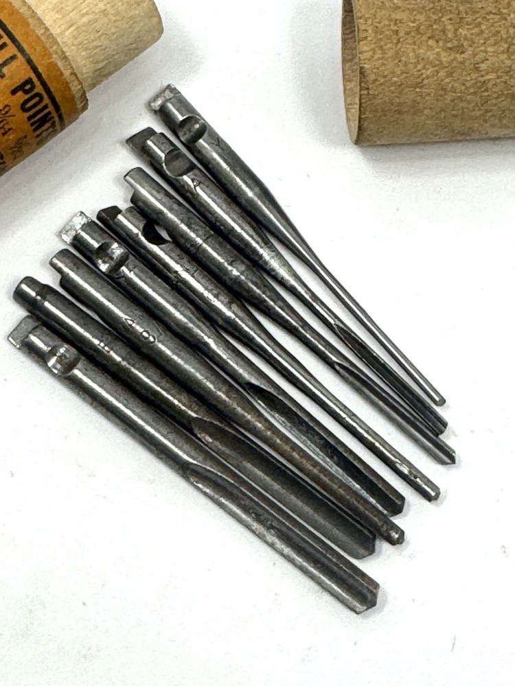 YANKEE Push Drill Points, North Bros. No 9, 8 Bits