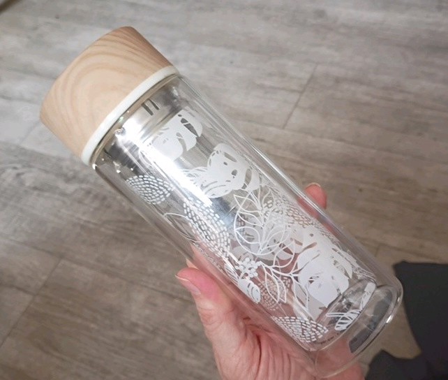 Double Layer Glass Tea Infuser By CultureFly