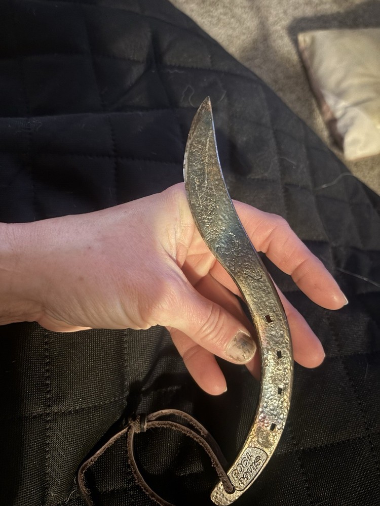Custom Handmade horseshoe blade