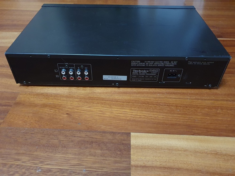 Technics SHGE90 Equalizer