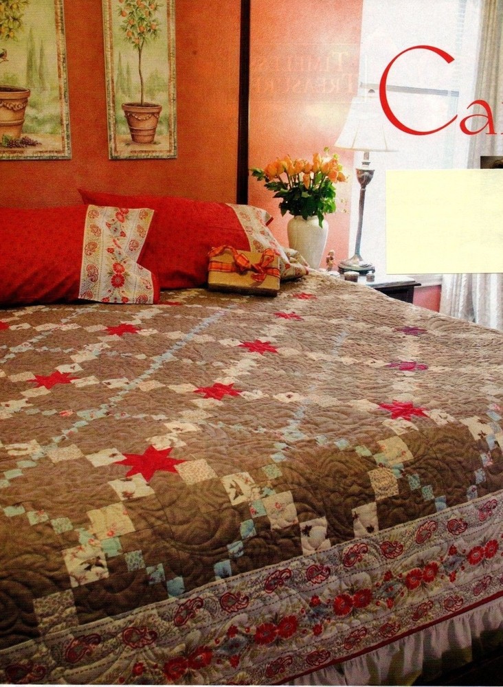 Cafe Au Lait Quilt Pattern Pieced GR