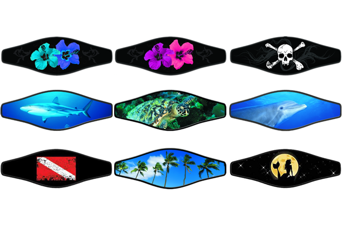 Innovative Scuba Slap Strap Neoprene Mask Strap