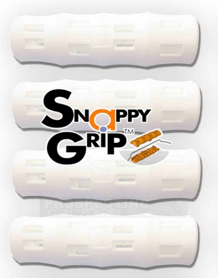 SNAPPY GRIP Egonomic Replacement Bucket Handles 4 WHITE