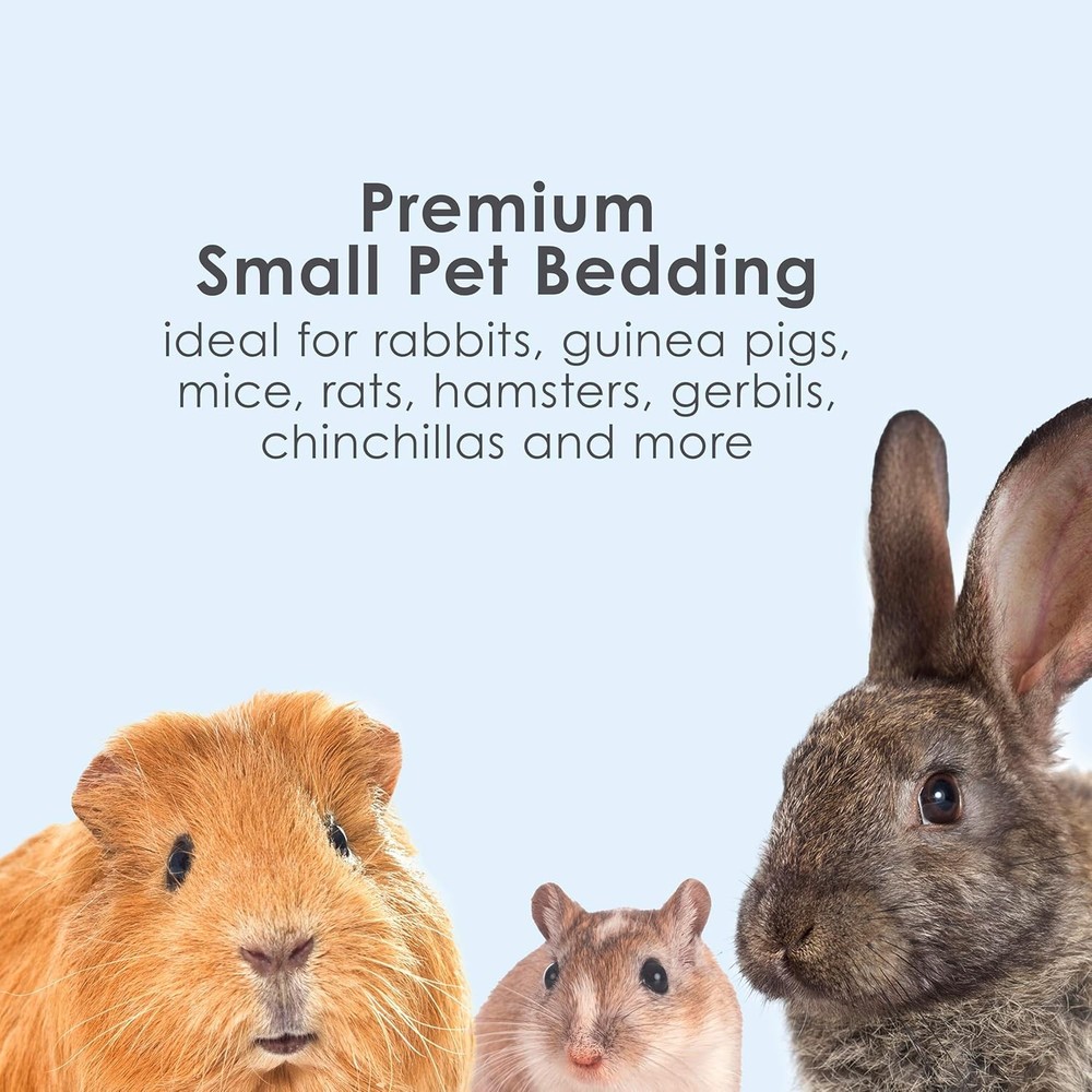 White Paper Bedding, Made for Small Animals, 49.2 Liters