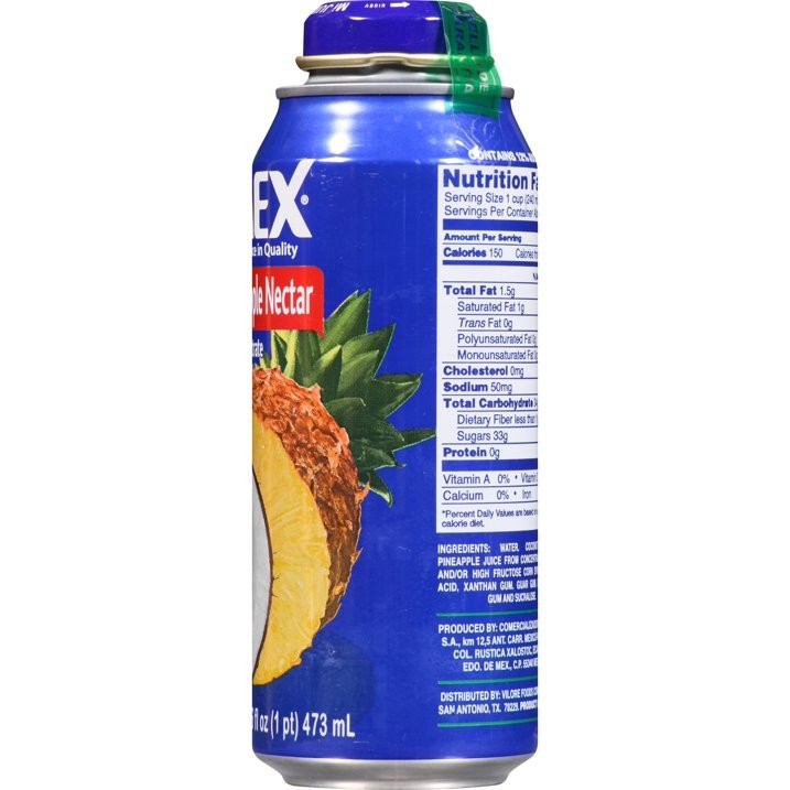 JUMEX COCONUT PINEAPLE 16FLOZ CAN 12CT CASE