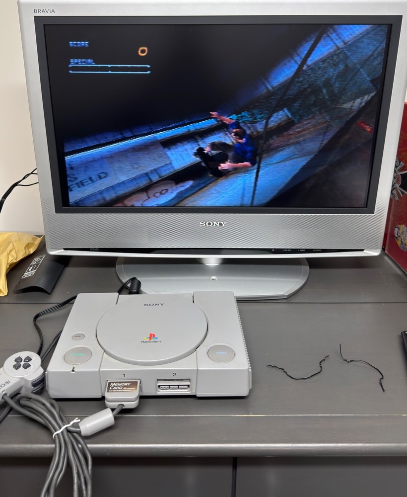 Original Sony PlayStation 1 PS1 Console System Bundle - Tested & Working