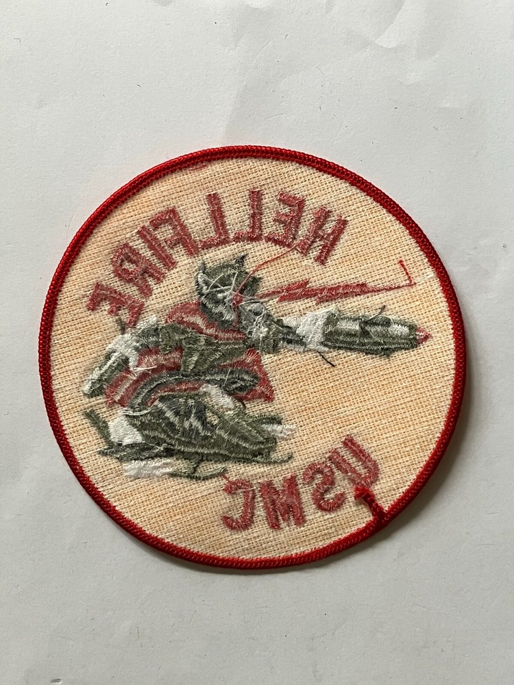USMC Marine Corps Hellfire helicopter unit morale patch