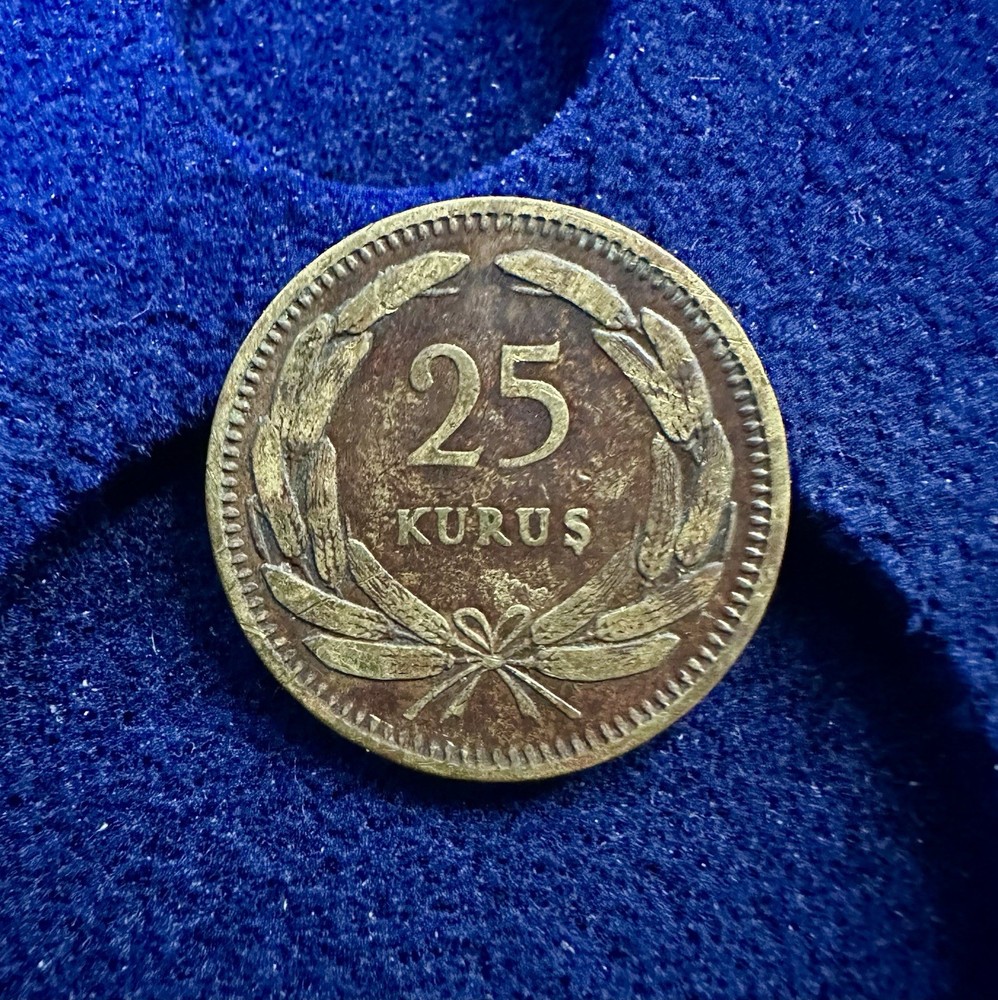 1949 turkey 25 kurus