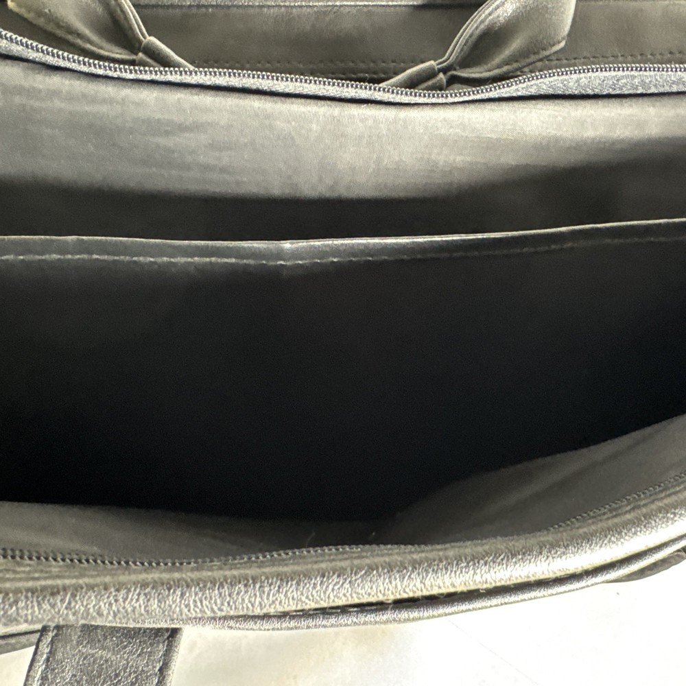 microsoft tote carry on sql server as shown very rare htf leather