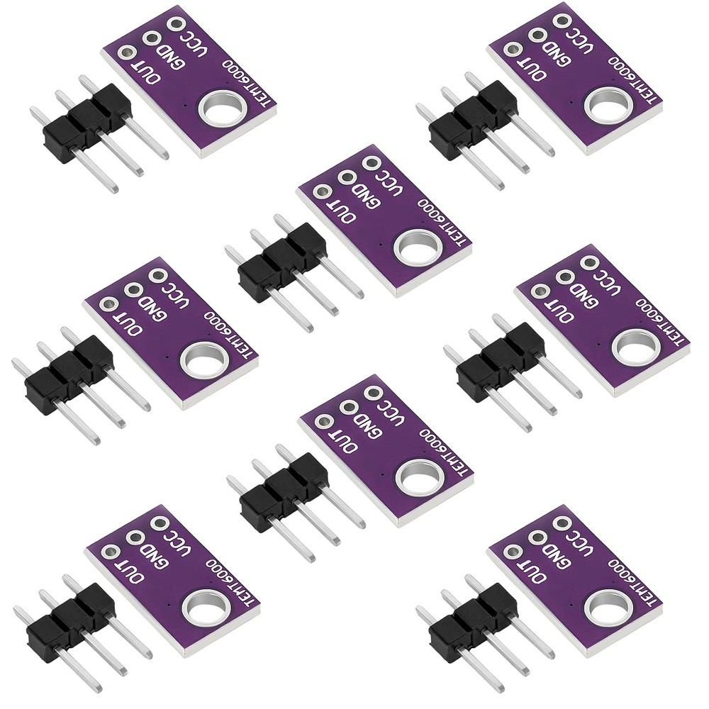 8 PCS TEMT6000 Ambient Light Sensor Module Analog Light Intensity For Arduino