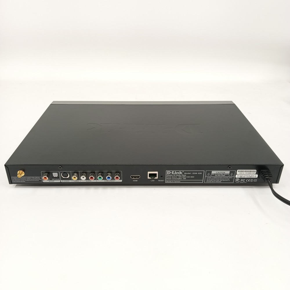 D-Link DSM-520 Wireless HD Media Player & Remote Control