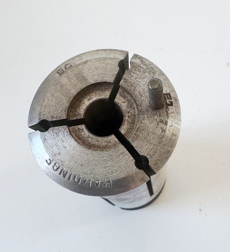 HARDINGE E1 Emergency 5C Collet Internal & External Threads .686" Counter Bore