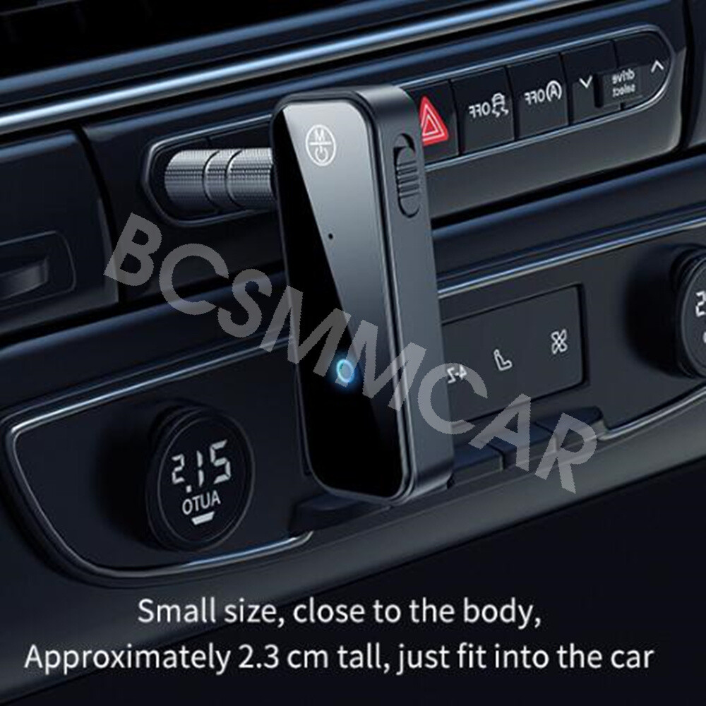 Bluetooth Wireless Transmitter Receiver Car Audio Adapter USB Charger 3.5mm AUX