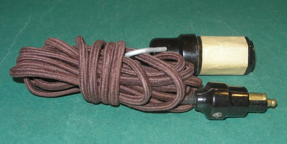 Porsche 356 911 912 Road Map Light Cigarette Lighter Insert Dash Board Original