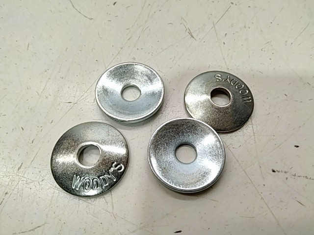 Round Support Plate 4 Pcs - 2000 Polaris NOS