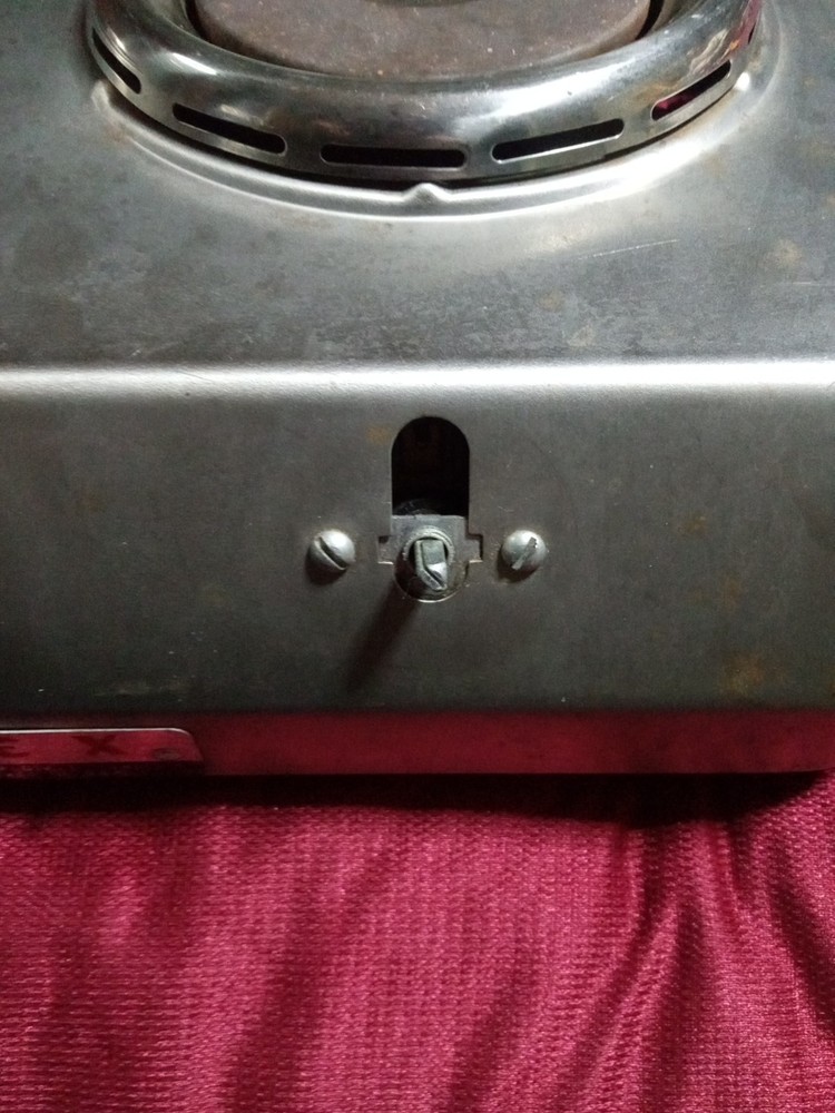 Vintage Silex hot plate double burner