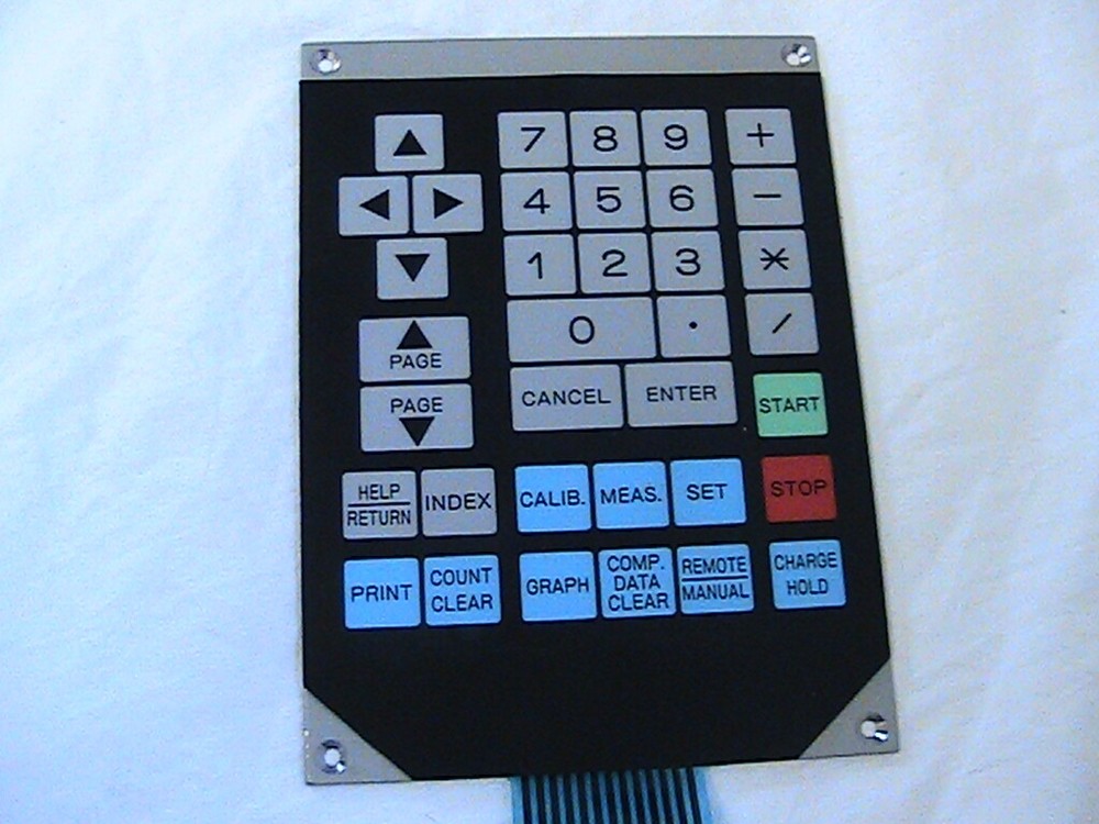 1 USED FRONT PANEL KEYBOARD FOR COSMO LS-1841 AIR LEAK TESTER