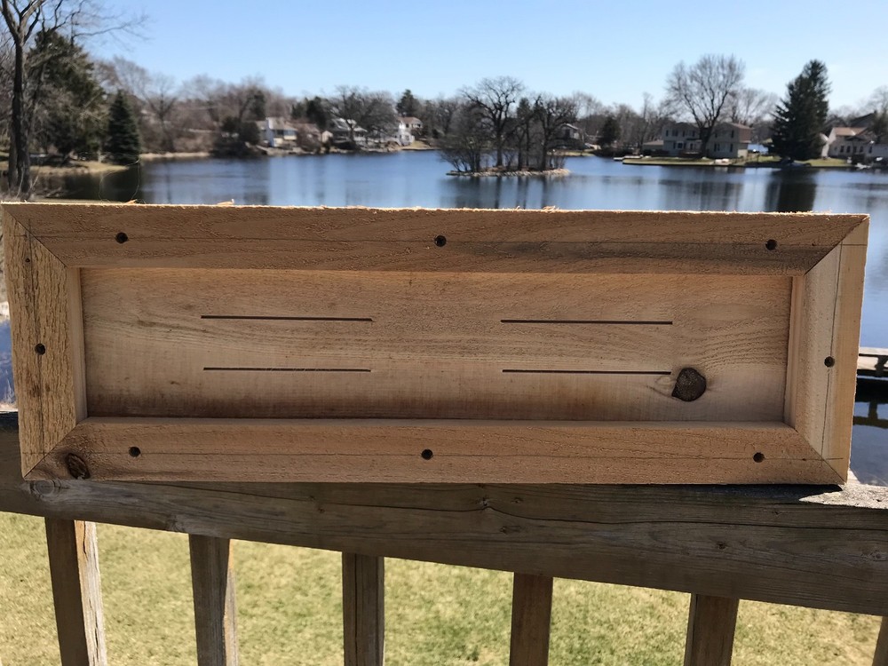 3/4" Solid Cedar Flower, Herb Planter box Various Sizes With FREE SHIPPING