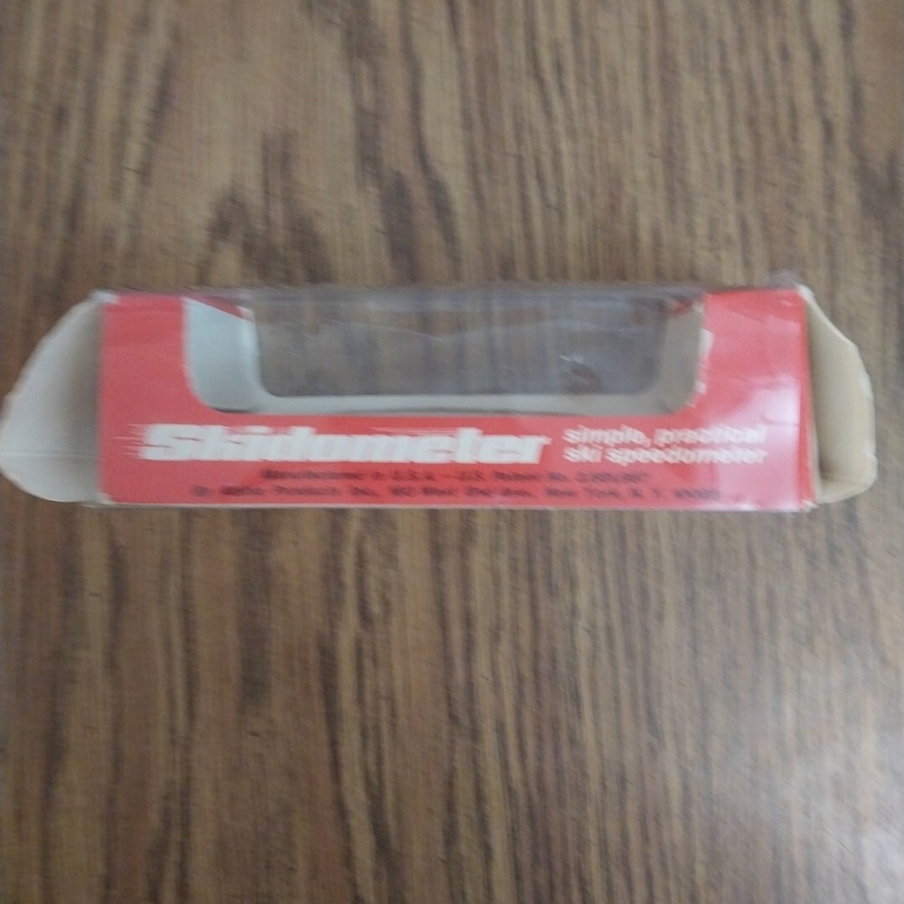 Vintage Skidometer Ski Speedometer