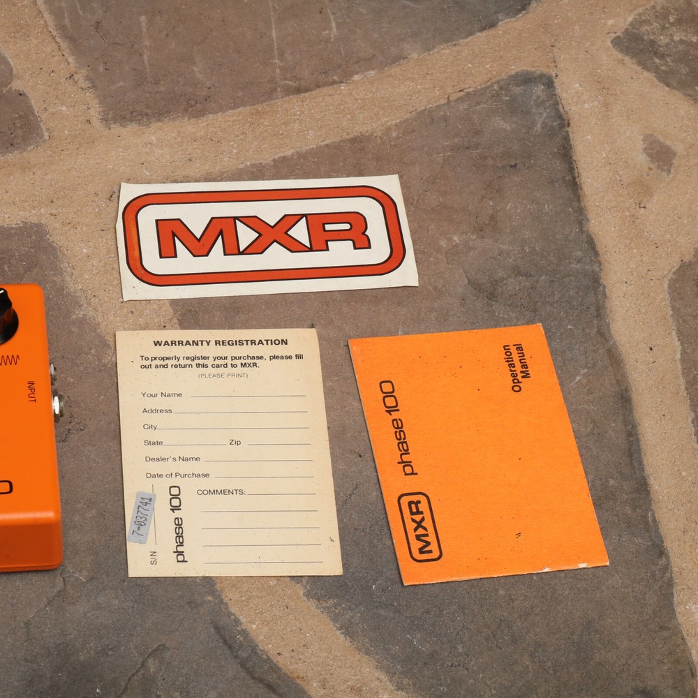 1981 MXR Phase 100 with box and papers