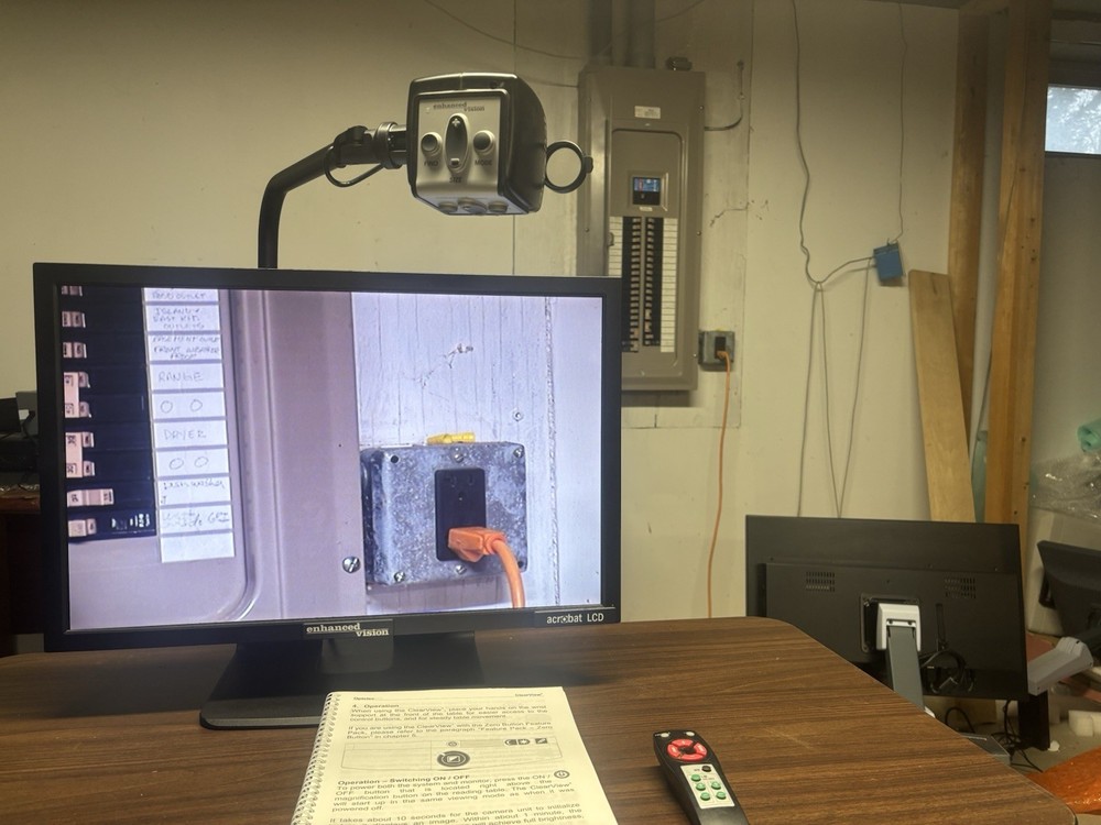 Enhanced Vision Acrobat LCD 22" With Remote - See Video Below
