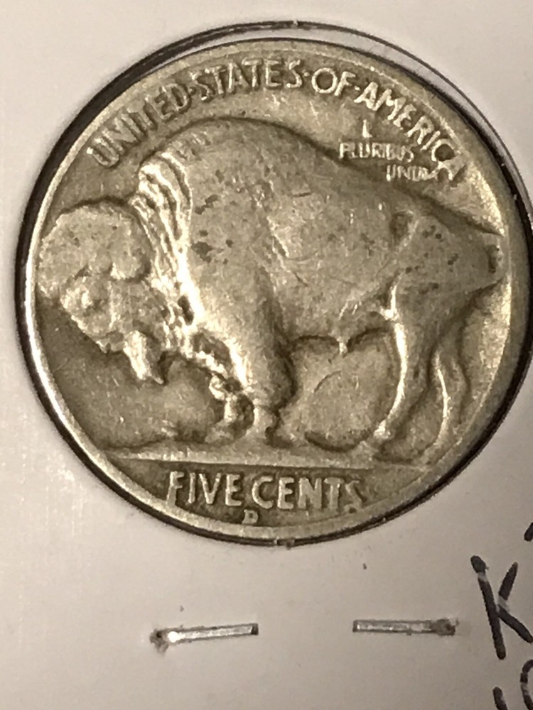 1935-D Buffalo Nickel F