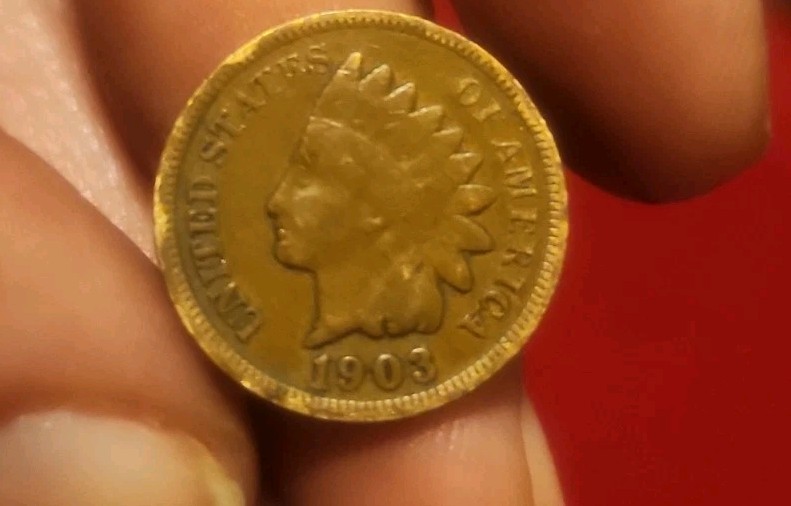 1903 Indian head penny