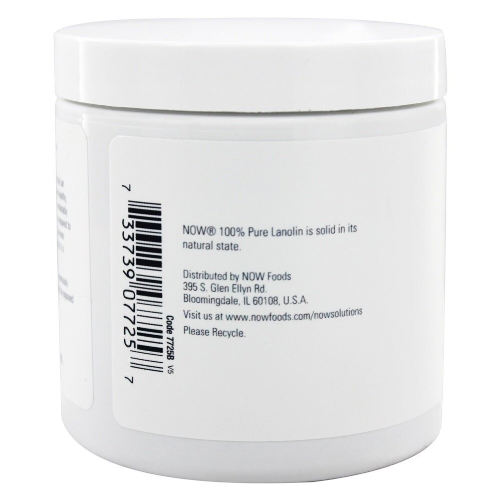 NOW Foods Pure Lanolin, 7 Ounces