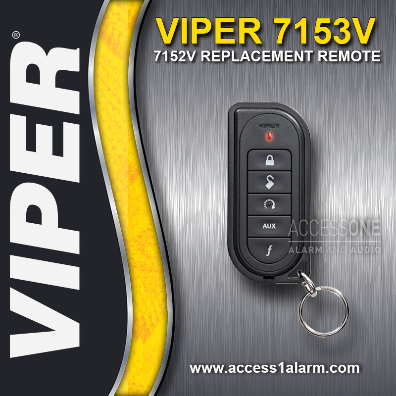 Viper 7152V 1-Way 5-Button Replacement Remote Control Transmitter For Viper 5301