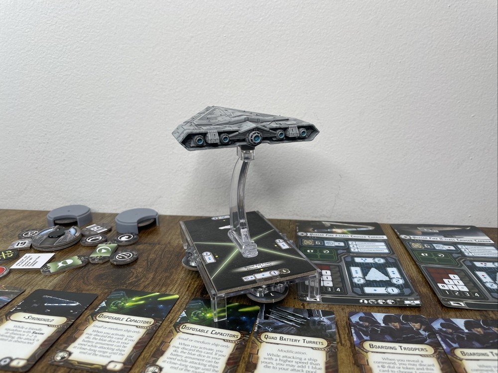 Star Wars Armada Imperial Light Carrier Quasar Complete