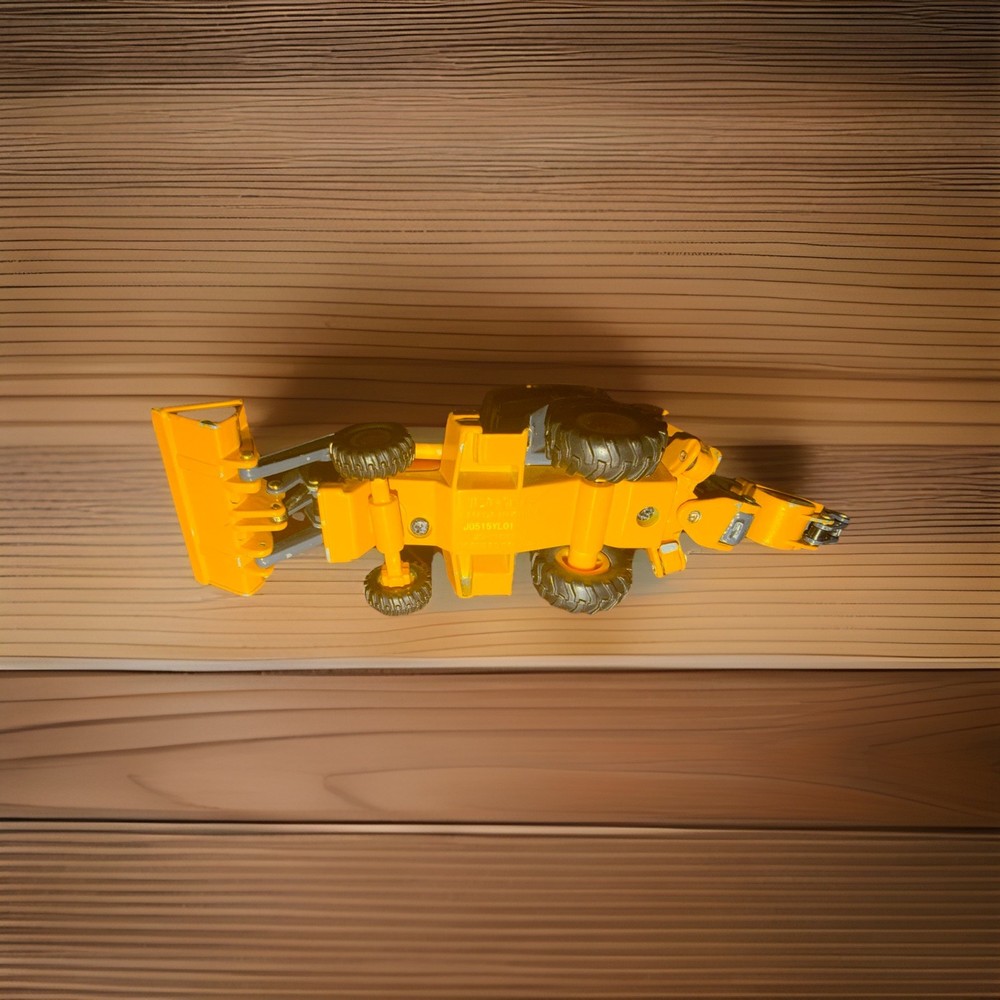 John Deere 310SK Backhoe Loader Diecast Construction Model, Yellow/Gray