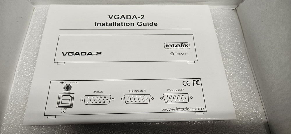 Intelix VGADA-2 1x2 VGADistribution Amplifier
