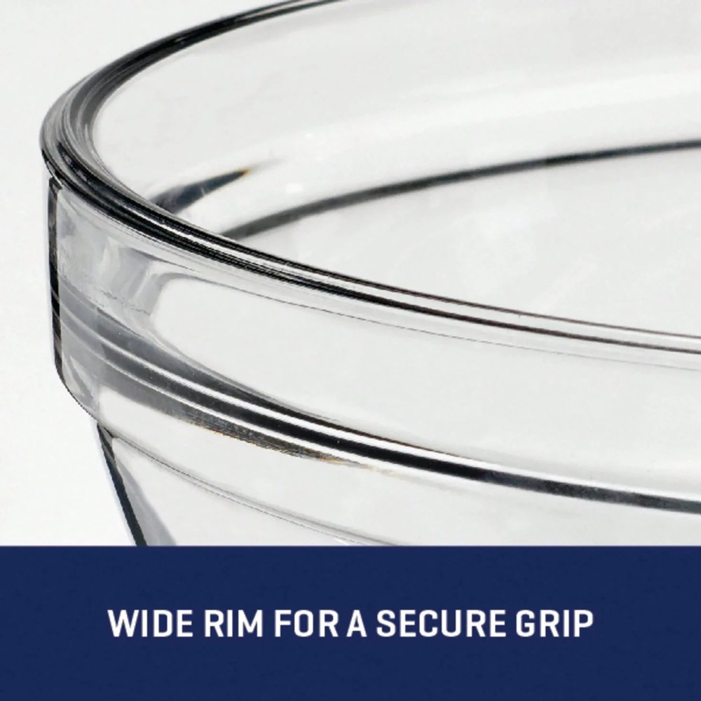 Glass Mixing Bowls, 10 Piece Set