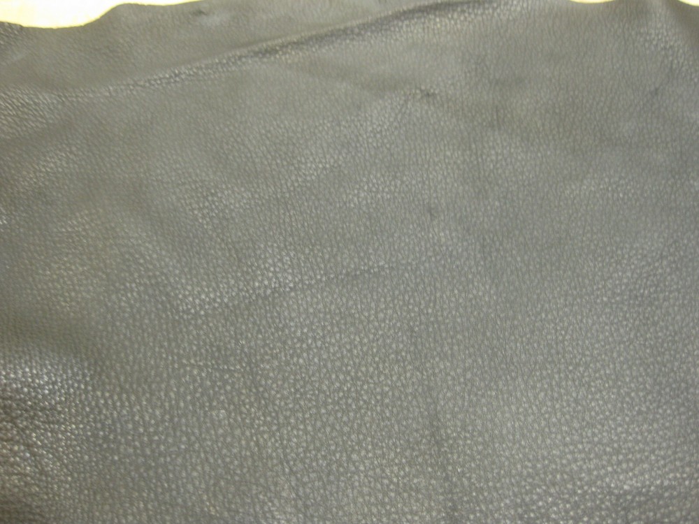 Black Top Grain Deer Leather #0009732 ROW 73