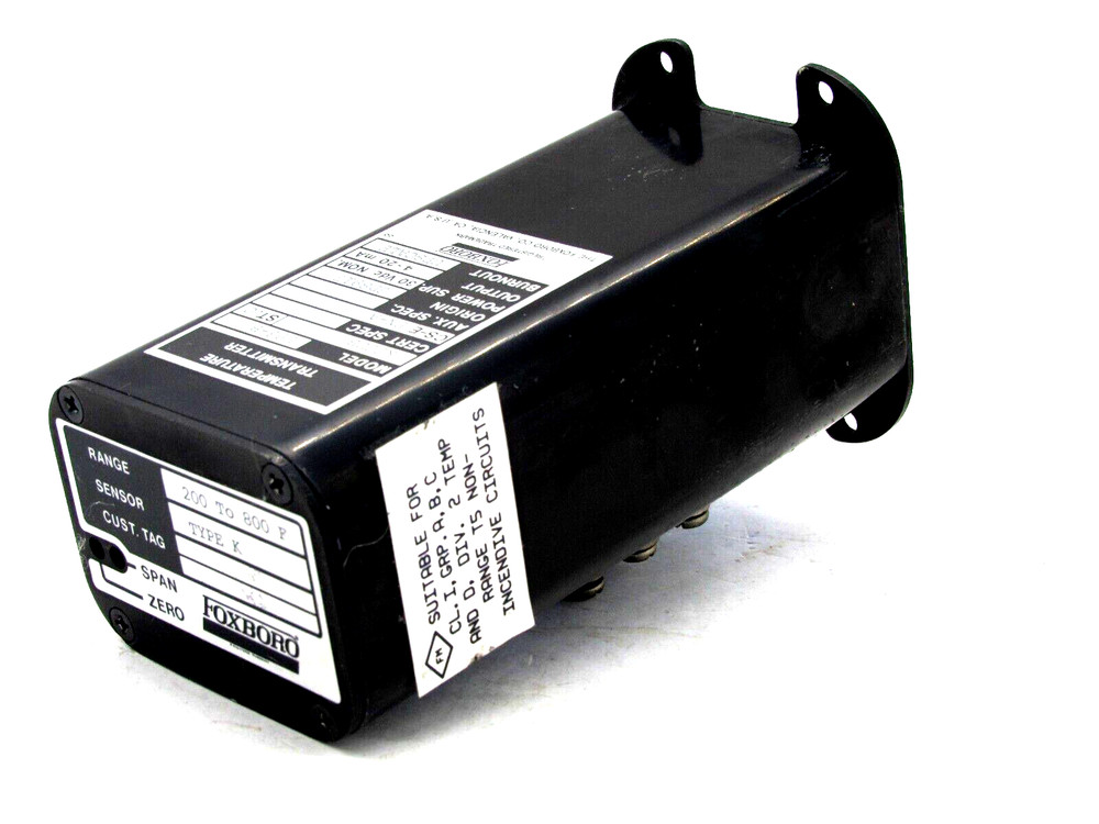 NEW FOXBORO E93-B TEMPERATURE TRANSMITTER E93B