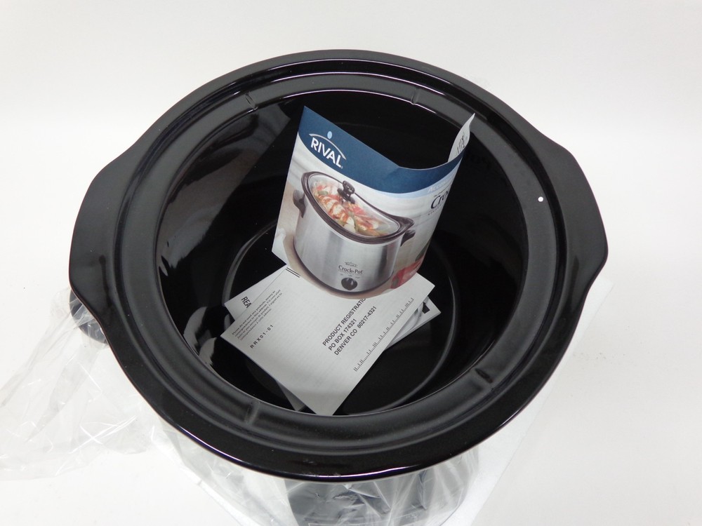 Rival 38501 C 5 qt Automatic Oval Crockpot