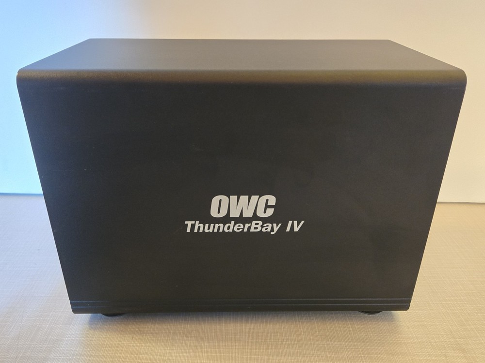OWC Thunderbay IV 4 RAID Thunderbolt 2/USB-C with 12 GB storage error free