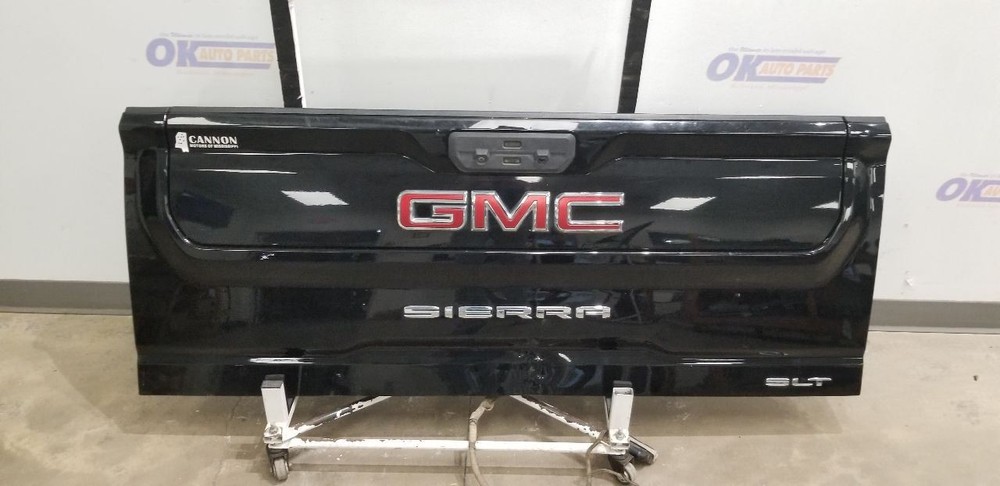 21 GMC SIERRA 2500 SLT TAILGATE ASSEMBLY BLACK MULTIFUNCTION