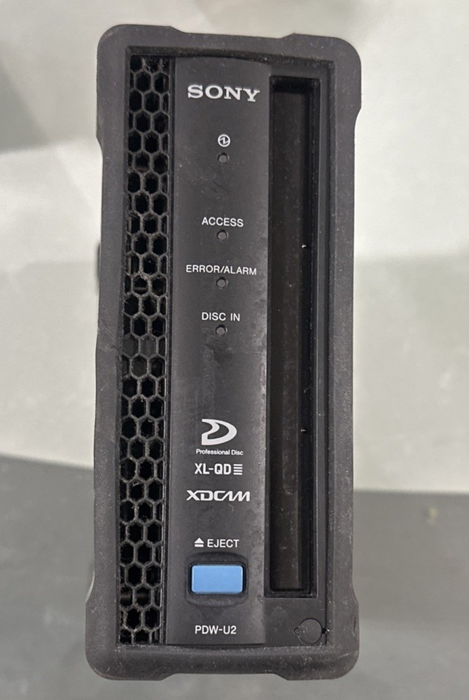 SONY PDW-U2 XDCAM Professional Disc Player Recorder - Unit Only