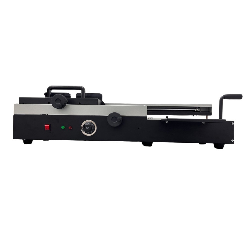 Manual Hot Melt Adhesive Binding Machine Wireless Binding Book Shaping 4CM Thick
