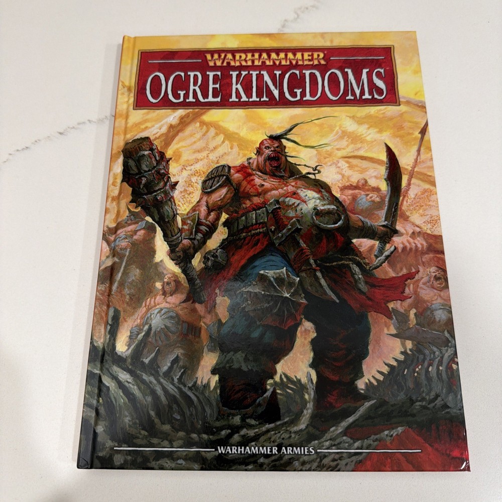Warhammer Ogre Kingdoms Book WFB- 2011 Hardback Games Workshop - Great Condition