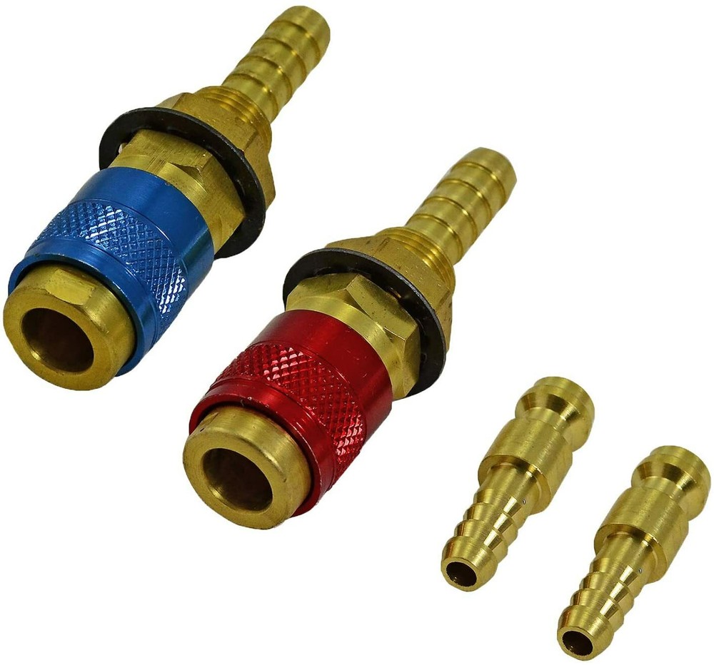 RIVERWELD Argon Quick Connector Fittings Hose Plasma Cutter  & TIG Welding Torch