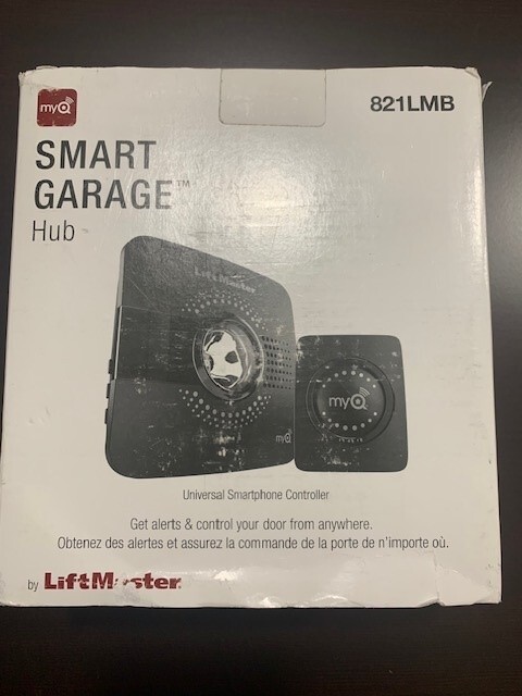myQ Liftmaster 821LMB  Smart Garage Hub Free