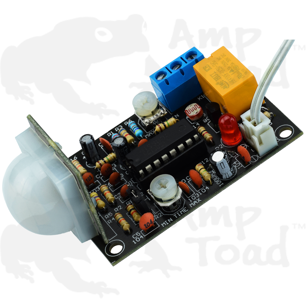Pyroelectric Infrared (PIR) Motion Sensor Switch DIY [SOLDERING REQUIRED]
